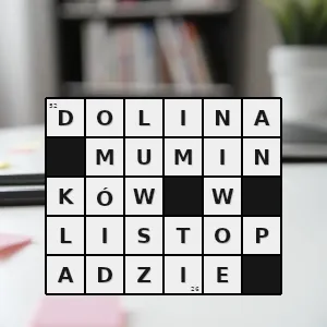 Hasło krzyżówkowe książka tove jansson - dolina muminków w listopadzie – rozwiązanie, synonimy, podpowiedzi i definicje krzyżówkowe